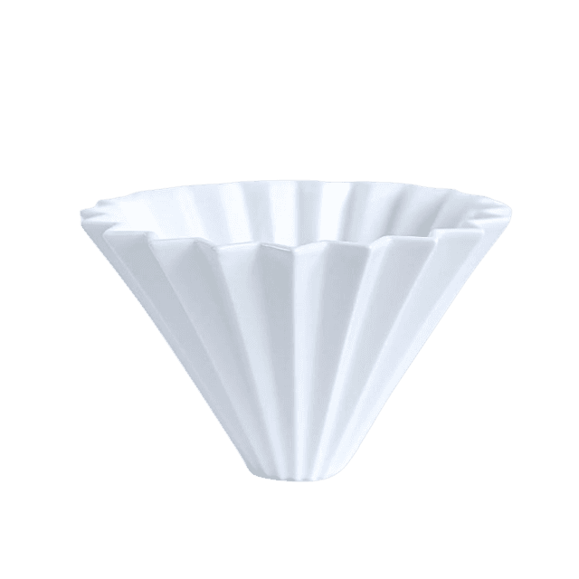 Воронка Origami керамическая белая (размер 2-4)